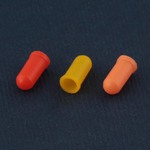 Колпачок для микролампы желтый, оранжевый