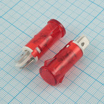 №8.062 Индикаторная лампа RWE-105(MDX-14), D12, (220V), красная