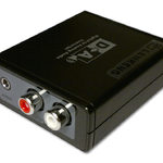 Преобразователь-конвертер с цифрового аудио S/PDIF в аналоговый стерео аудио 2RCA. Аудио ЦАП LKV3088
