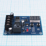 Контроллер заряда-разряда аккумулятора 12-24V с включением и выключением БП Uвход=10-30V