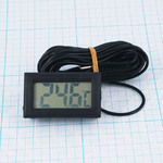 Цифровой термометр с выносным датчиком (L=5m) -50°...110°C, ±1°C 48x28x15мм, питание 2хG13