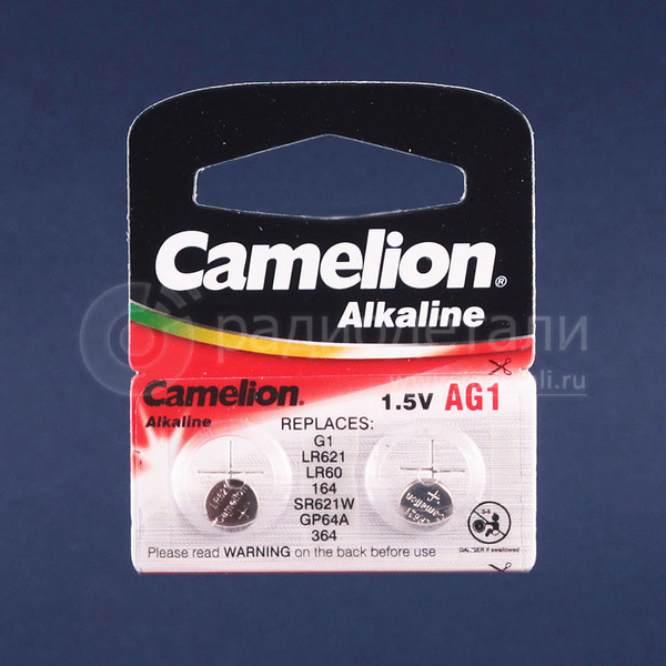 Батарейка 364 (AG1, LR621) Camelion