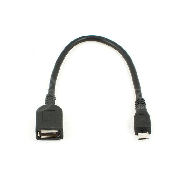 USB 2.0-A гн.- micro USB 5pin шт. переходник 0.2m OTG Perfeo U4202