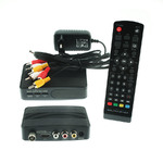 Цифровая приставка GoldMaster T-707HD, (DVBT2/HD), HDMI, IPTV (внешний блок питания)