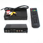 Цифровая приставка WunderTECHNIC WT2-P4011, (DVB T2/DVB-C, HD),YouTube IPTV, MEGOGO, HDMI, 3xRCA