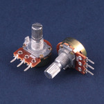 Резистор переменный 100 кОм, 20%, 0,125 Вт, кривая B, вал Т/15,СП3-500 кМ