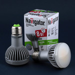 Светодиодная лампа R63 E27 220V 8W 2700K Navigator NLL- R63-8-230-2.7K 94260