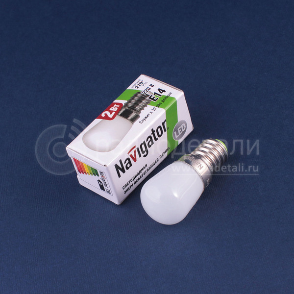 Светодиодная лампа для холодильника E14 T26 230V 2W 2700K Navigator