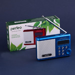 Радиоприёмник PERFEO Dual Band Sound Ranger PF-SV922BK/RED/BLU, USB, micro SD, Li-Ion аккум.
