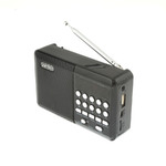 Радиоприёмник PERFEO Palm BL/R, 87.5-108 МГц, USB, micro SD, Li-Ion 18650 аккум.