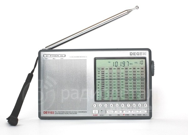 Радиоприёмник Degen 1103 (SSB, цифровой) 76-108 МГц, 100-29999КГц