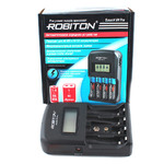 Зарядное устройство Robiton Smart4 9V PRO (1-4 АА/ААА, 1-9V), сеть 220В