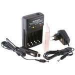 Зарядное устройство Robiton Smart S100 (2 или 4 АА/ААА), сеть 220V, 12V авто (функция разряда)