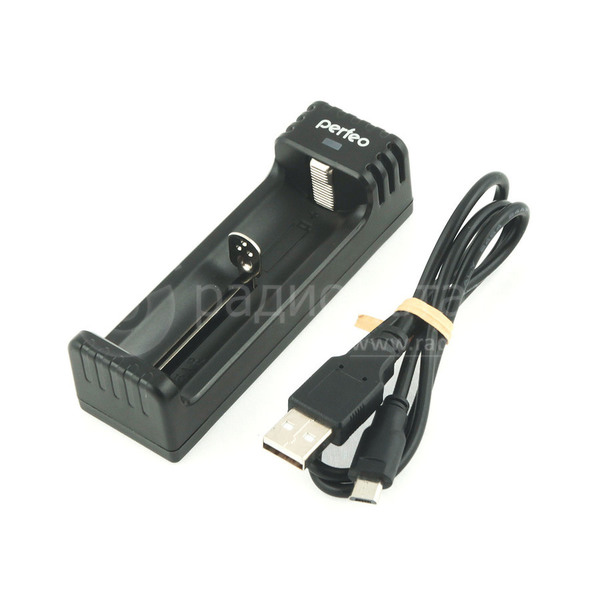 Зарядное устройство Perfeo U1 Pro для Li-Ion/IMR-3,7V, NiMh/NiCd-1,2V (все типоразмеры), от USB