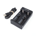 Зарядное устройство GoPower LiCharger4 для 2x Li-Ion/Li-IMR/NiMh/NiCd (18650, 14500, 18500, 16340, AA, AAA), от USB