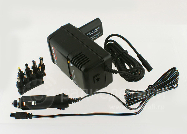 Зарядное устройство Ansmann ACS410 TREVELLER MOBIL для аккум. 4,8-12V, 500-5000mA