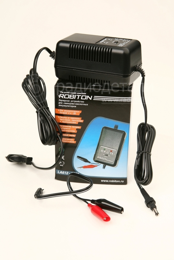 Зарядное устройство Robiton LA612-1500 для свинц.-кислотн. аккум. 6/12V