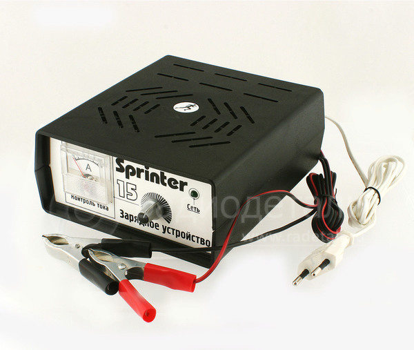 Зарядное устройство Sprinter-15 для свинц.-кислотн. аккум. 12V (ток заряда 15Аmax)