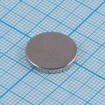 Магнит неодимовый, диск Ø15х2мм, сцепление ~2.3кг,( упаковка 10 шт.)