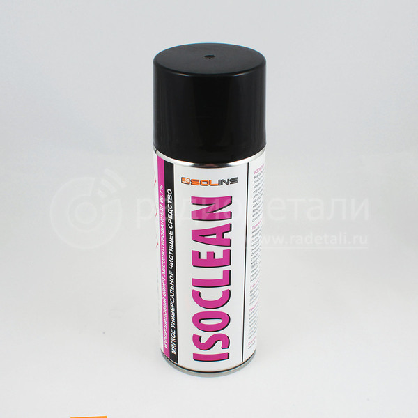 ISOCLEAN Solins 400ml изопропанол, универсальное чистящее средство для электроники.