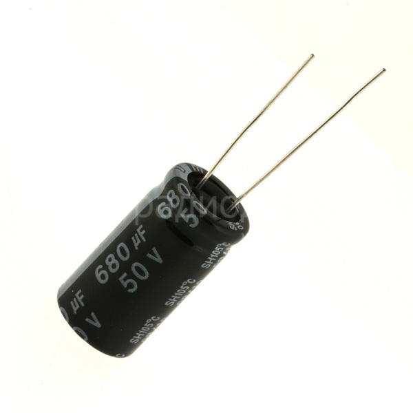 Конденсатор электролитический 680мкФ 50В 105C [12.5x20] JAMICON TK JTK687M050S1GMK20L