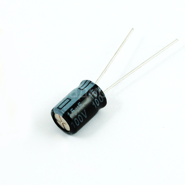 Конденсатор электролитический 15мкФ 100В 105C [8x11] 20% YAGEO SH100M0015B3F-0811