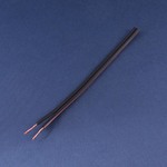 Акустический кабель Premier 2x0.75mm², Cu, черный в резиновой изоляции, SCC-09-0.75