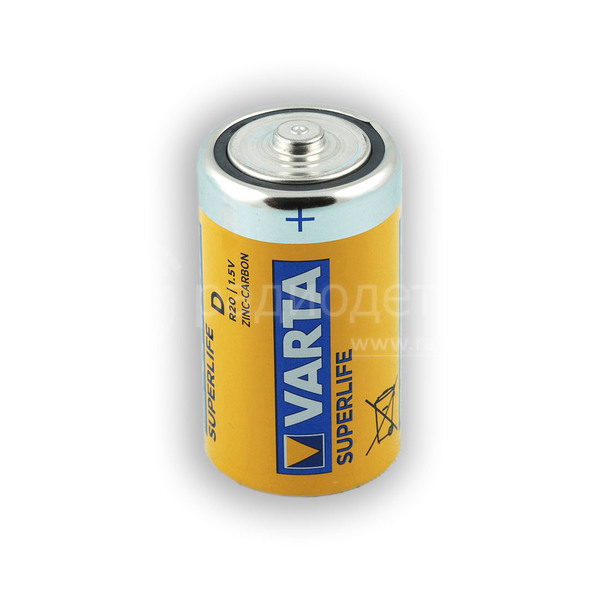 Батарейка Varta Super Heavy Duty R20(D) 2020