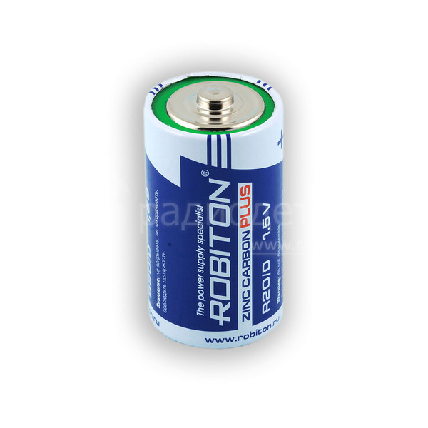 Батарейка ROBITON PLUS R20(D) SW2