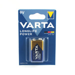 Элемент питания Varta 9V High Energy/LongLife Power 6LR61 BL1