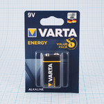Батарейка Varta 9V Energy 6LR61 BL1