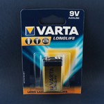 Батарейка Varta 9V Longlife 6LR61 4122 BL1