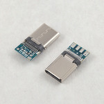 Штекер USB Type-C на кабель 24PM-035 24 контакта RUICHI