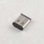 Гнездо USB Type-C на кабель 06PF-028 6 контактов RUICHI