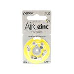 Батарейка Zinc-Air ZA10 (PR70) 1.4V BP6 Perfeo воздушно-цинковые для слуховых аппаратов