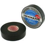 Изолента Terminator ICA8P 19mm/20m/0.21mm (600V, -18°..+105°С, 106Ом/см, термостойкая) черная