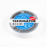Изолента Terminator IC6P 19mm/20m/0.18mm (600V, -18°..+105°С, 106ом/см, термостойкая) белая