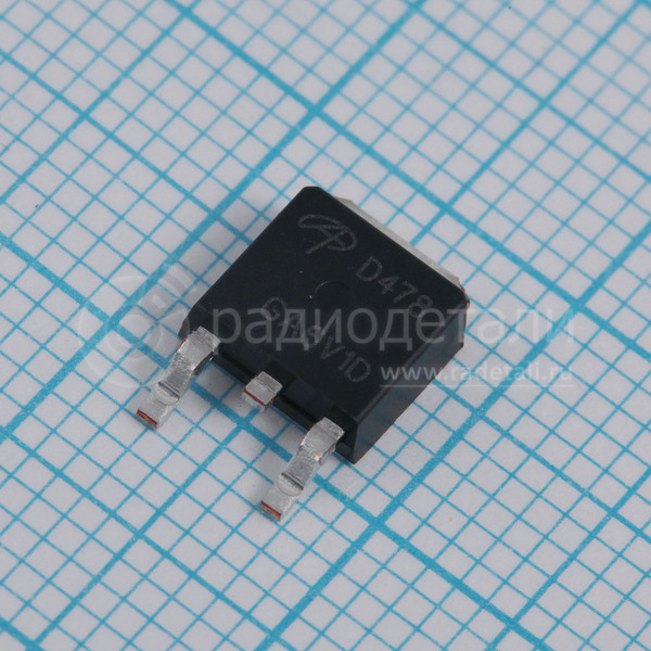 Транзистор полевой AOD478 N-канальный 100V 11A 23W TO-252