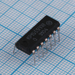 Микросхема КР1533ЛП8 91-93г аналог SN74ALS125N