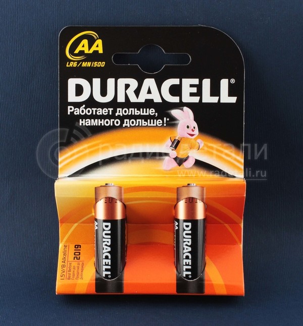 Батарейка Duracell LR6 BP2